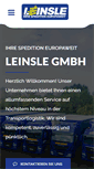 Mobile Screenshot of leinsle.com